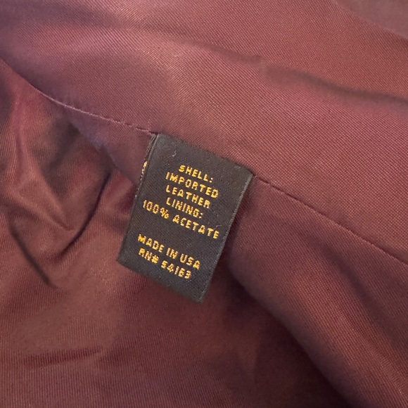 COLE HAAN | City Vintage Y2K Black 100% Lambskin Leather Blazer Jacket | Sz 6 - Picture 7 of 12